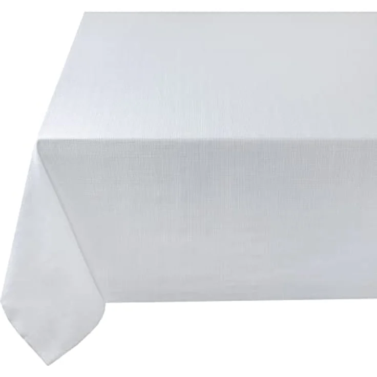 Benson Mills Schwergewicht Tischdecke 60 "x 120" Weiß – Bild 8