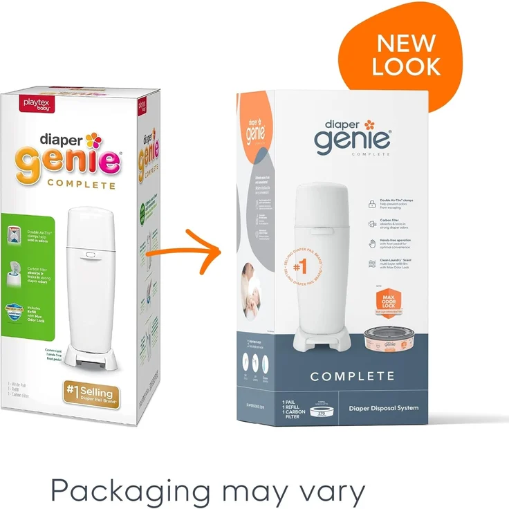Windel Genie Playtex vollständig montiert komplett Windel, die Sie mit Geruch-Lock Technologie & Mine – Bild 12
