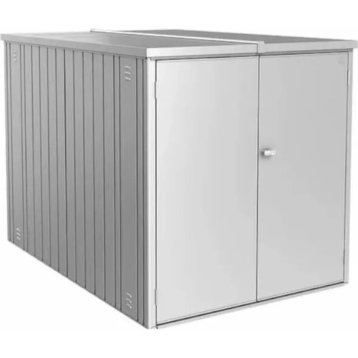 Biohort MiniGarage lieferbar in 2 Farben silber-metallic