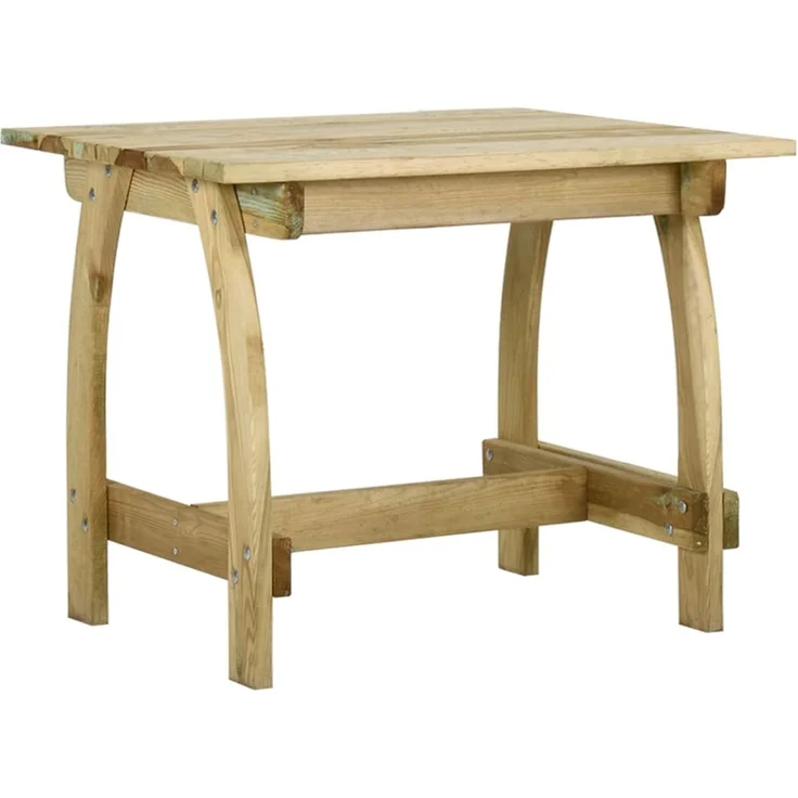Gartentisch, Balkontisch 110 x 74 x 75 cm Imprägniertes Kiefernholz – Bild 1