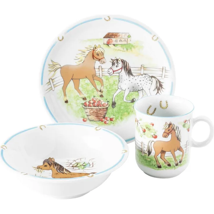 Seltmann Weiden Compact Kindergeschirr Set 3-teilig - Mein Pony