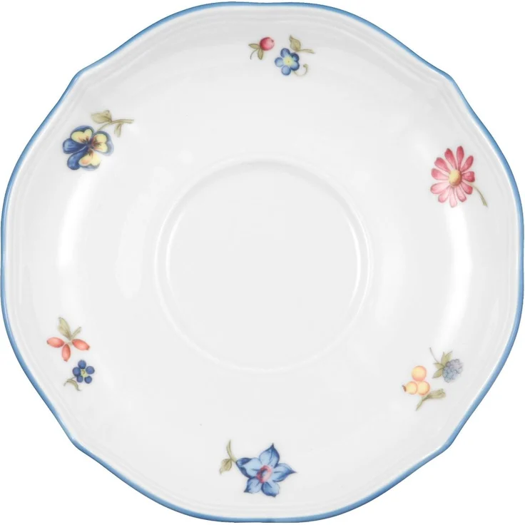Kombi-Untertasse 15 cm Sonate Nostalgie Seltmann Weiden Kaffeetasse - MikrowelleBackofen geeignet, Spülmaschinenfest – Bild 1