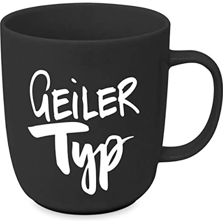 WestCraft Tasse Porzellantasse Tasse Henkelbecher 350ml - Geiler Typ, 1-tlg, hitzeresistente Keramik, Cafe Frühstück Kaffee Paar Tasse – Bild 2