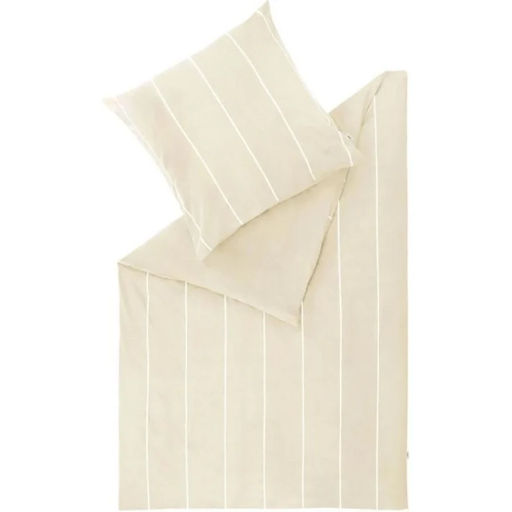 Esprit Bettwäsche FLANELL Winter Bettwäsche, Baumwolle, 1 teilig, 135 x 200 cm in Creme – Bild 4