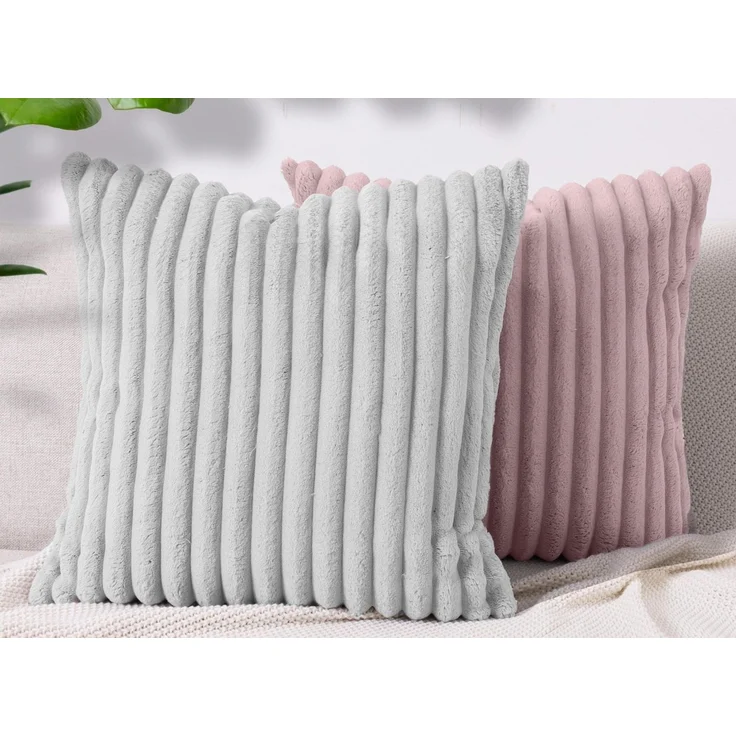 Amilian Dekokissen 2er Set - Zierkissen mit Füllung, Sofakissen, Couchkissen, (2 Stück), 40x40 cm, Dekokissen mit Füllung und Bezug, Wohnkissen – Bild 5