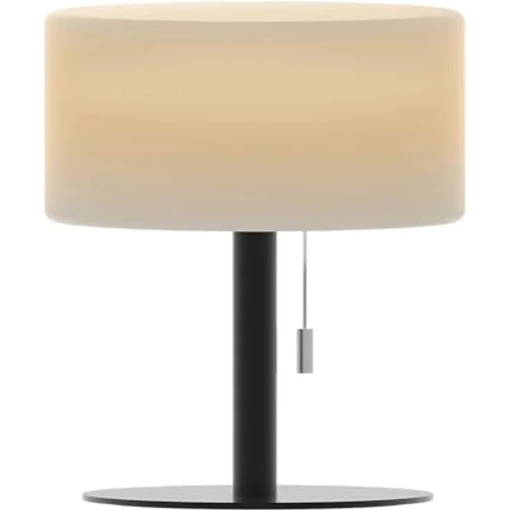Calex Tischlampe Cascia, Wiederaufladbare LED-Tischleuchte mit RGB-Funktion, Wasserdicht, Kabellos, Schwarz – Bild 2