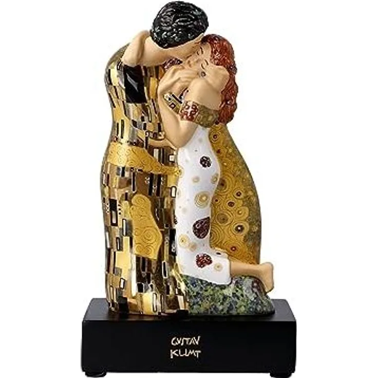Goebel Figur Gustav Klimt - Der Kuss, Artis Orbis, Porzellan, Bunt, 18 cm, 66488961