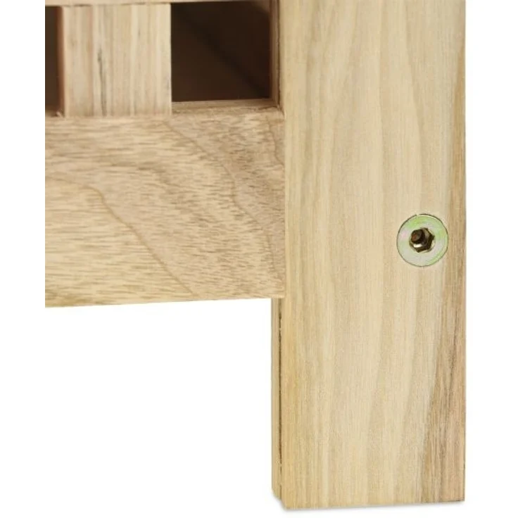 Wäschekorb mit Sitz Walnuss 10037908 – Bild 8