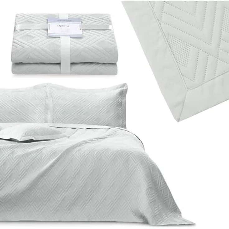 AmeliaHome Tagesdecke Tagesdecke Bettüberwurf Allzweckdecke Wohndecke Steppdecke Abstrakt, mit Füllung – Bild 4