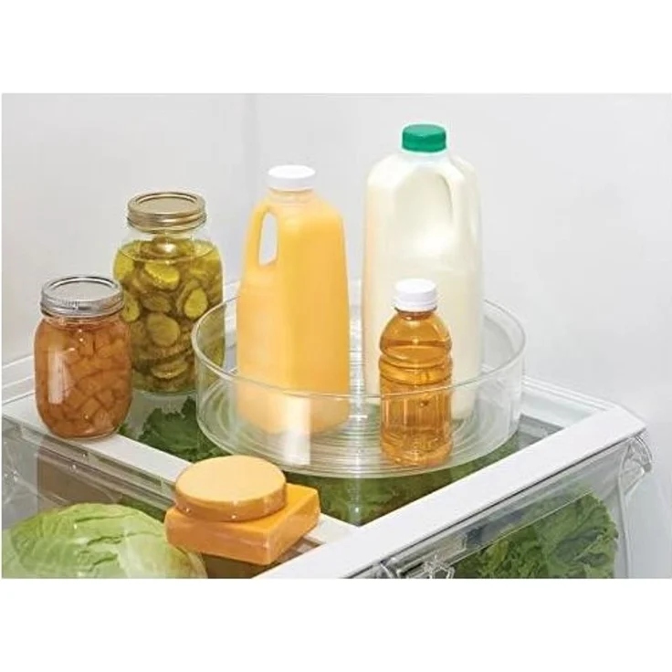 Drehteller Organizer Lazy Susan drehbares Ordnungssystem mDesign Transparent – Bild 5