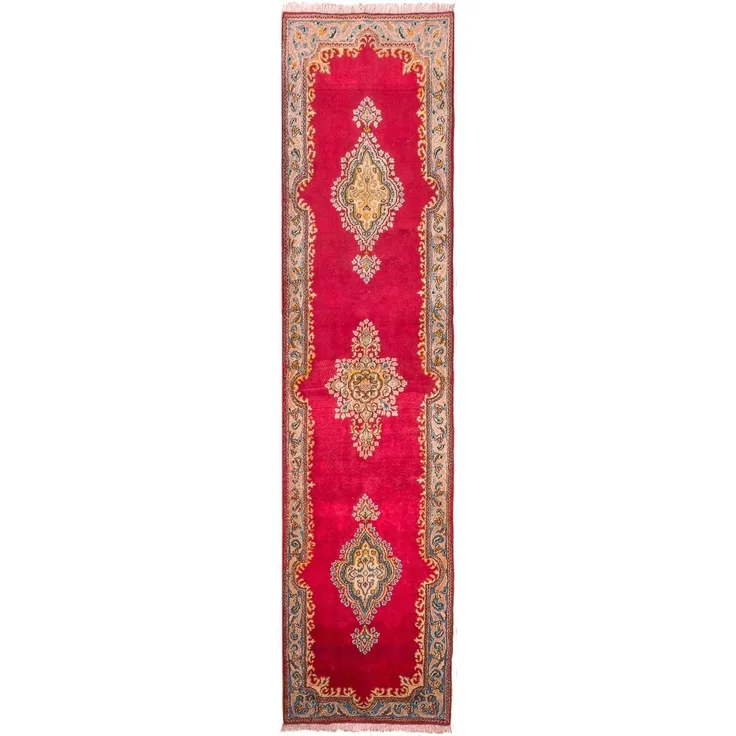 Morgenland Läufer Perser - Classic - 308 x 77 cm - rot