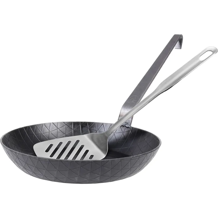 GRÄWE PROFI schmiedeeiserne Bratpfanne Ø 24 cm -- extra hoher Rand -- MADE IN GERMANY