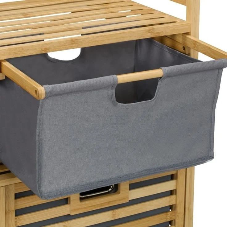 Wäschekorb mit 2 Schubladen 10050953 – Bild 7