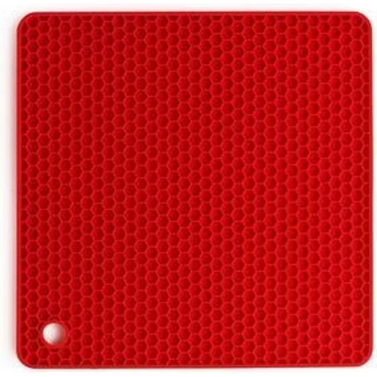 WOLL Silikon-Spritzschutz Untersetzer hitzebeständig bis 260 °C 19 x 1 x 19 cm nicht Induktionsgeeignet Spülmaschinenfest