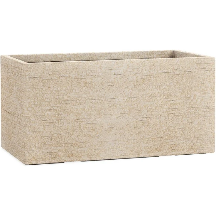 Pflanzwerk® Pflanzkübel TUB Premium Fiberglas Blumenkübel Frostbeständig mit Lotus-Effekt, Fiberglas - Handgefertigt - Rechteckig - Frostbeständig – Bild 2