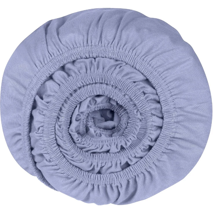 Schiesser Spannbettlaken Elli - 97/3 - 100 x 200 cm - Lavendel – Bild 2