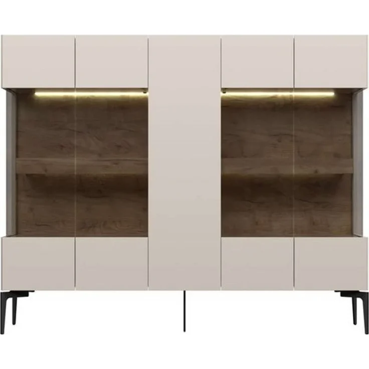 Places of Style Sideboard Sky45, Vitrine, Lackiert mit wasserbasiertem UV-Lack – Bild 4