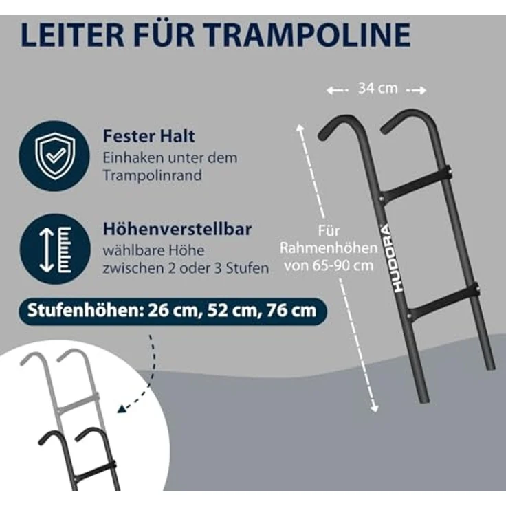 Hudora Leiter für Trampoline – Bild 2