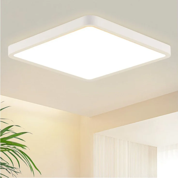 Nettlife LED Panel LED Deckenleuchte Flach 23CM 3000/6500K 18W, LED fest integriert, Warmweiß, Deckenbeleuchtung zimmerlampe Küchenlampe Flurlampe – Bild 5