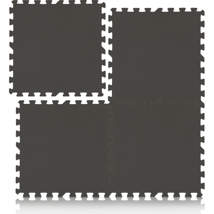 Pool-Bodenschutzmatte, Unterlegmatte zum Schutz ihres Pools, 8 Stück ( 50x50x0,4 cm ) - 2m² - Robustes Stecksystem beliebig erweiterbar Anthrazit 50x50cm (16 Stück - 4m²) – Bild 2