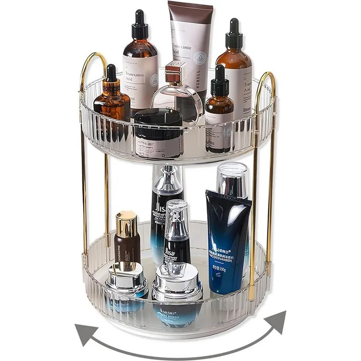 TUWENA Make-Up Organizer Make-up-Organizer Kosmetik-Organizer mit 2 und 3 Etagen