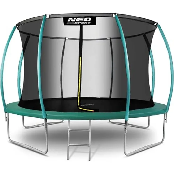 Gartentrampolin Neo-Sport NS-12C181 mit Innennetz 12 5 FT 374 cm