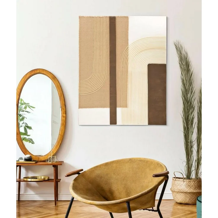 Dmora Gemälde Fondoro, Wandgemälde, Ornamentales Paneel, Dekoratives Zubehör, 80x3 h100 cm, Bunt – Bild 2