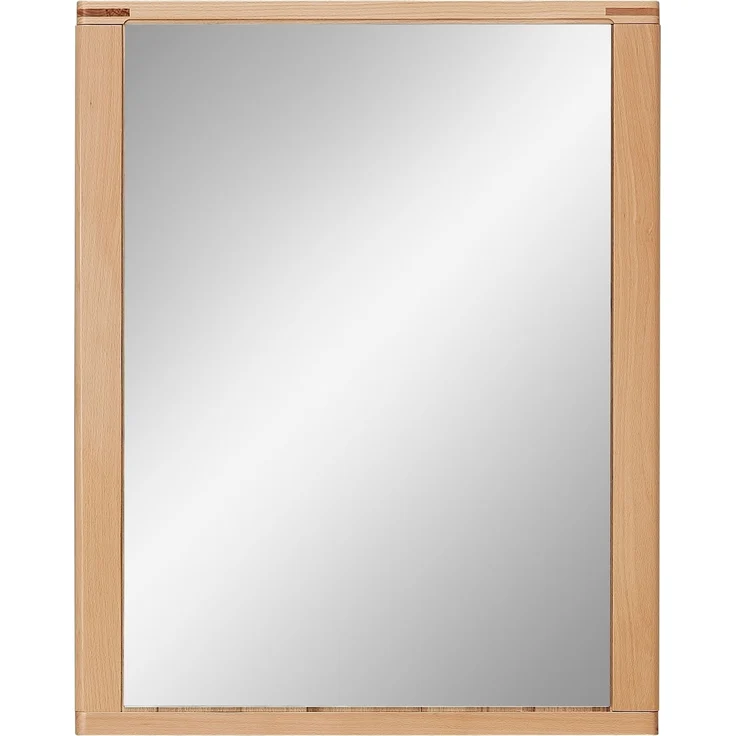 Garderoben-Set >Nature One< (2-teilig) in Kernbuche, teilmassiv - 74x193x40cm (B/H/T) – Bild 4