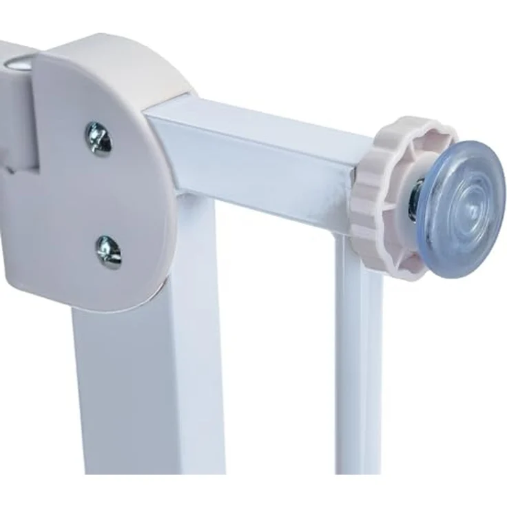 Absperrgitter Treppenschutzgitter weiß für 75-85cm Durchgang 110cm Hoch – Bild 7