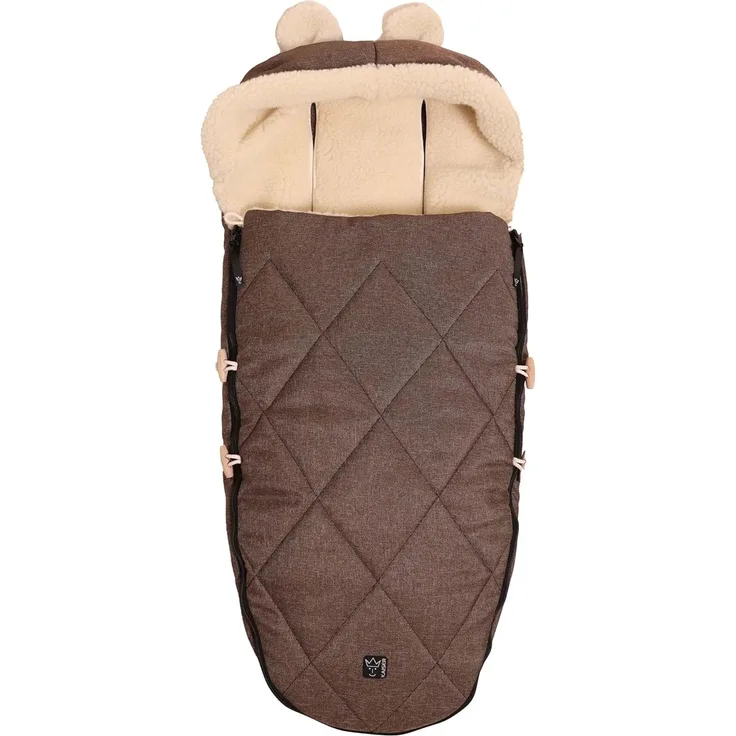 Kaiser Fußsack XL Ears Wool, Kinderwagen Fußsack