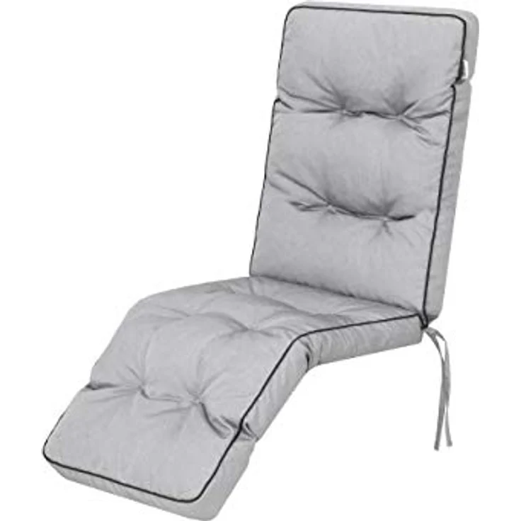 Bjird Liegenauflage Auflage für Liegestuhl 160x50x8, extra dicke Polsterauflage für klappbare Gartenliege/Sonnenliege – Bild 3