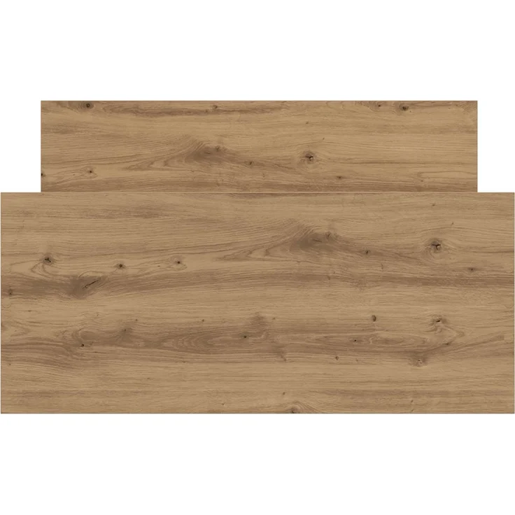 vidaXL Bettgestell mit Kopfteil Artisan-Eiche 80 x 200 cm 8009034 – Bild 4