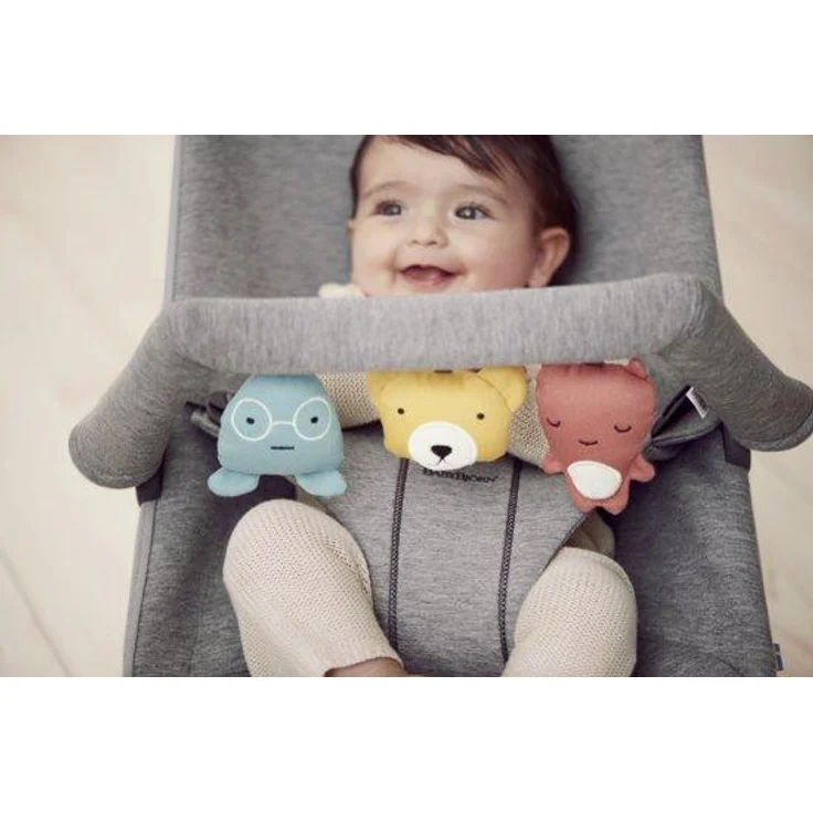 BabyBjörn Spielzeug Kuschelfreunde Grau – Bild 5