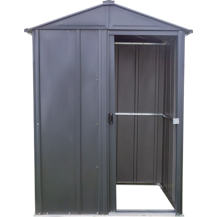 Spacemaker Metall Gerätehaus 54 | Grau | – Bild 4