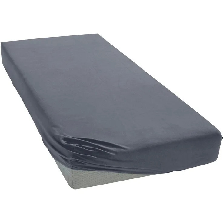 Janine Elastic-Jersey-Spannbetttuch 5002 Fb 48 opalgrau 140x200 - 160x220