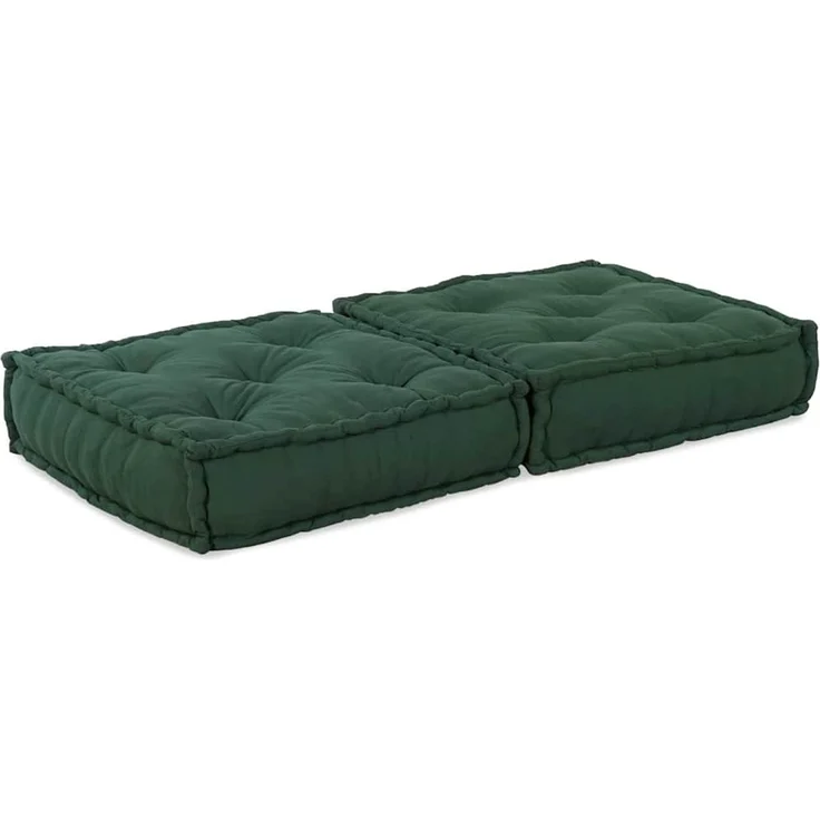vidaXL Modulares Sofaelement Grün 70x70x36 cm Stoff 4019035 – Bild 4