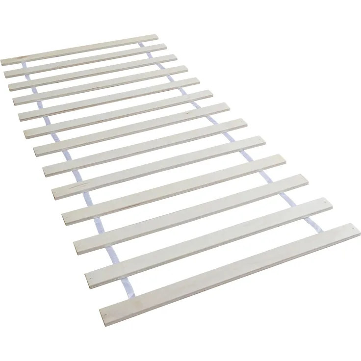 Homestyle4u Rollrost 13 Latten, Kiefer Massivholz, 140x200