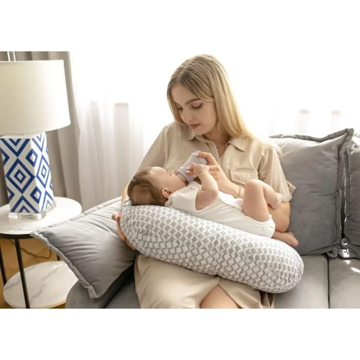 Motherhood Stillkissen klein fest OEKO-TEX® Standard 100 Zertifikatsnummer IW 00141, ergonomisches Design, Stillkissen klein, fester Form – Bild 4