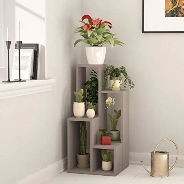 Livetastic Regal, Beige, Holzwerkstoff, 2 Fächer, 42x89x20 cm, für Wohnzimmer und Bücherregale
