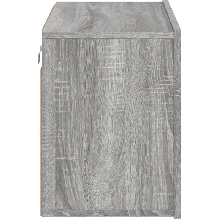 TV-Wandschrank, TV-Hängeboard Fernsehschrank Grau Sonoma 60x30x41 cm – Bild 7