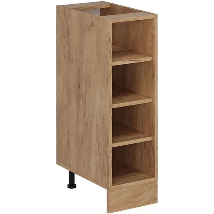 Küchenregal R-Line Goldkraft Eiche 25 cm ohne Arbeitsplatte Vicco – Bild 5