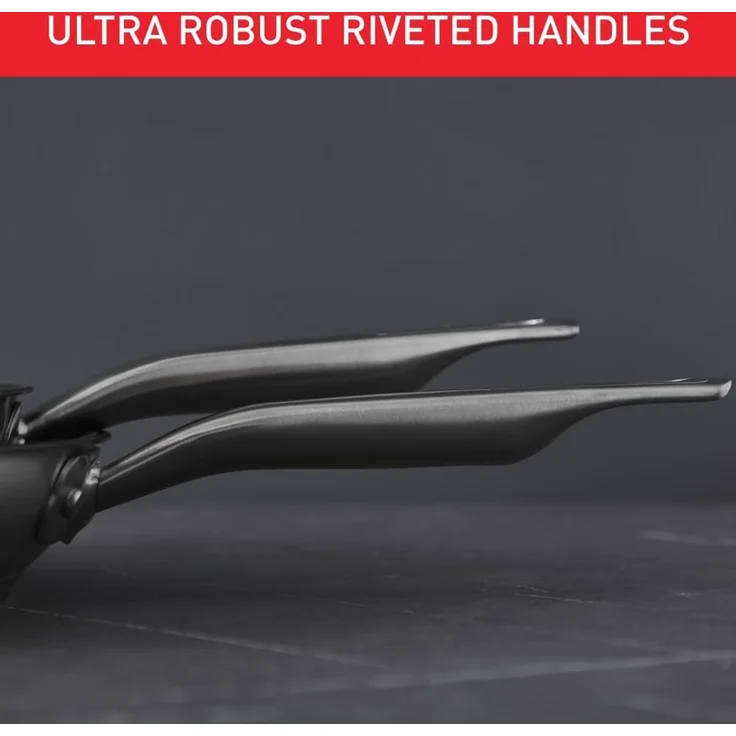 Tefal Virtuoso 2-teiliges Pfannenset 24 + 28 cm, Pfannen Induktion, hochwertiger Premium-Edelstahl, unversiegelt, für alle Herdarten geeignet, backofengeeignet bis zu 250°C, E492S2 – Bild 5