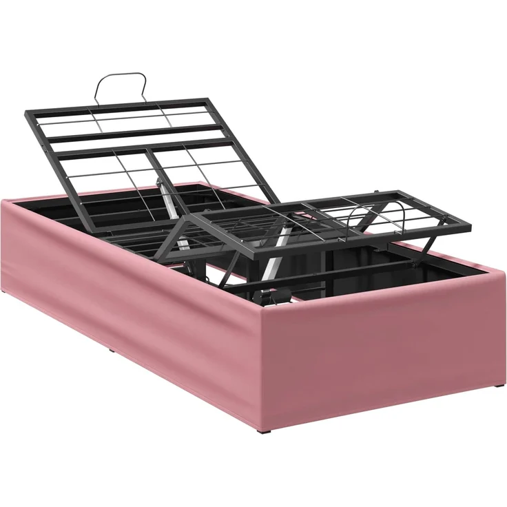 vidaXL Elektrisch verstellbares Bettgestell Rosa 200 x 100 x 33,5 cm 42037321 – Bild 2