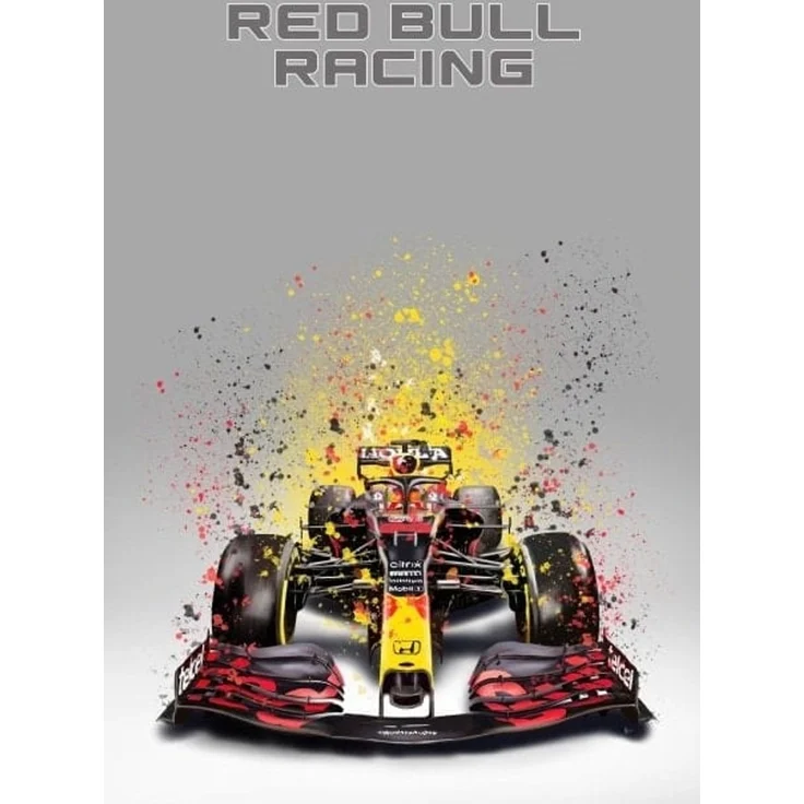 Poster Formel 1 Rennwagen Aquarell · Deko Print ohne Rahmen - E / 21x30 cm – Bild 1