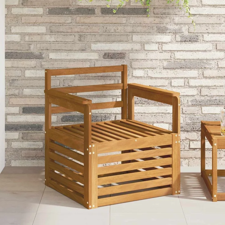 vidaXL Outdoor-Sofagarnitur Natur Massivholz Akazie 3436339