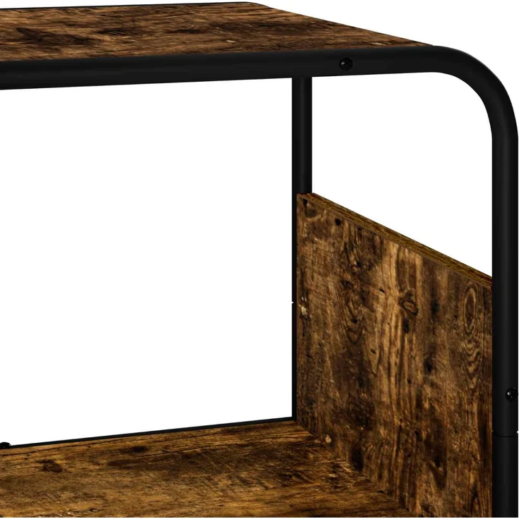 vidaXL Highboard Räuchereiche 93.5 x 37.5 x 144 cm Holzwerkstoff 8007950 – Bild 4