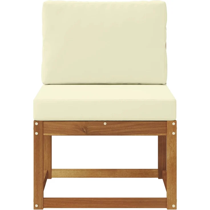 vidaXL Outdoor Mittelsofa Massivholz Akazie 900454 – Bild 3