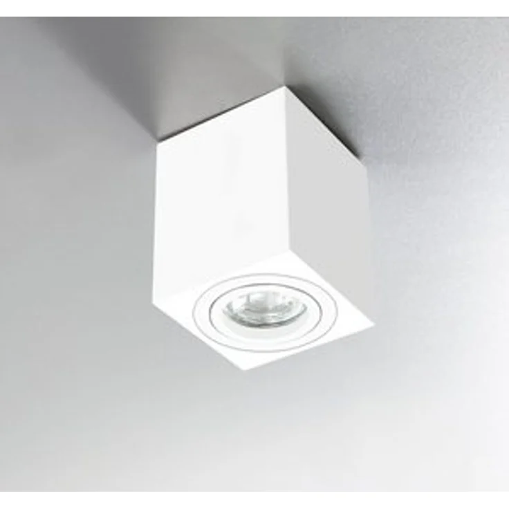 Heitronic Nr. 500738-HE Aufbauleuchte ADL8001 Eckig schwenkbar weiß GU10 – Bild 6