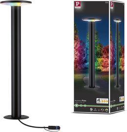 Paulmann 94750 Plug&Shine Pollerleuchte Zigbee Plate RGBW Anthrazit