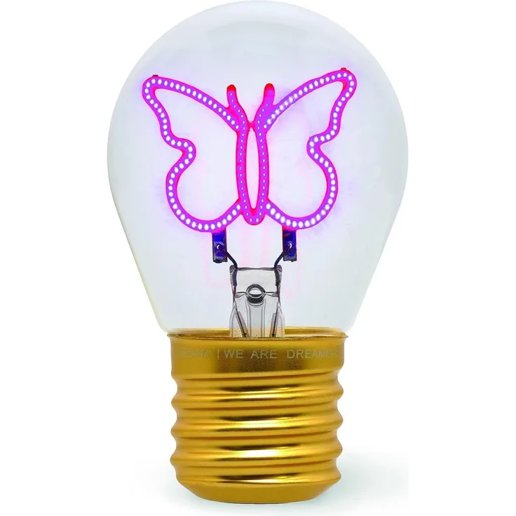Legami Glühbirne Tischlampe - Schmetterling